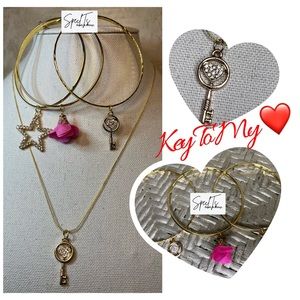 Necklace & 3 Bangle Set